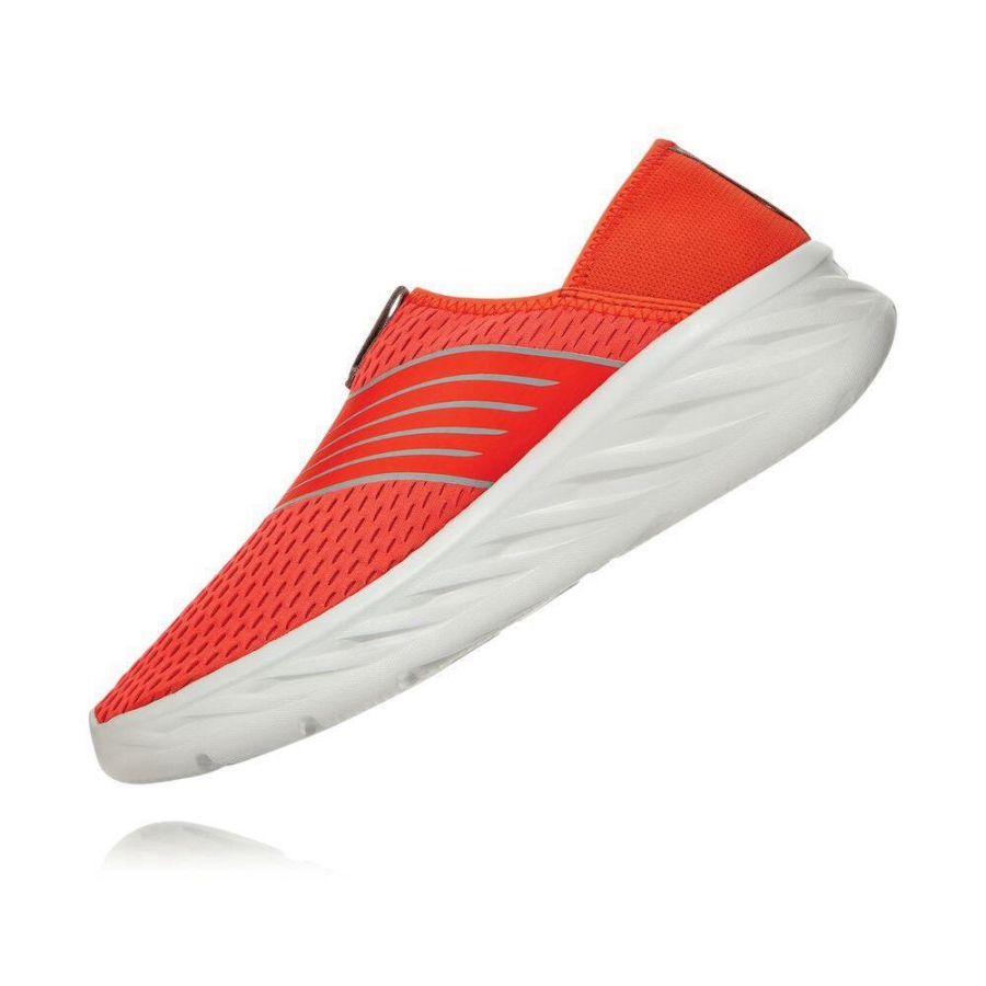 Men's Hoka ORA Sneakers Red | US37VKHBM