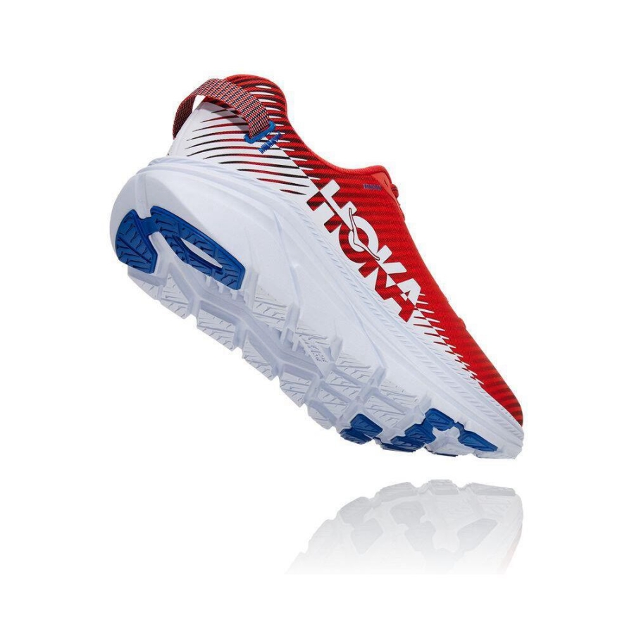 Men's Hoka Rincon 2 Sneakers Red | US18CTBVO