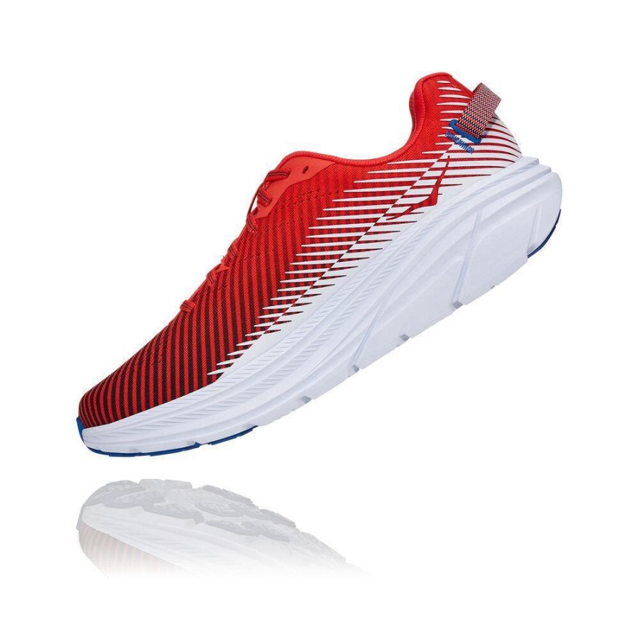 Men's Hoka Rincon 2 Sneakers Red | US18CTBVO