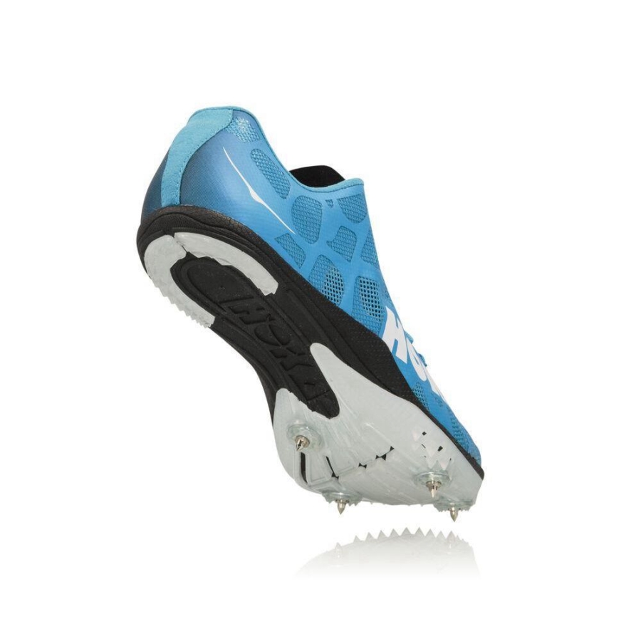 Men's Hoka Rocket MD Spikes Shoes Blue | US29BLDWP