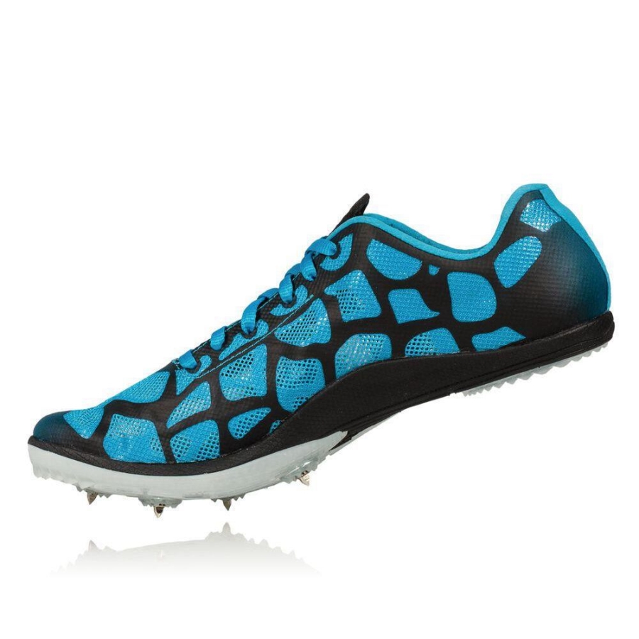 Men's Hoka Rocket MD Spikes Shoes Blue | US29BLDWP