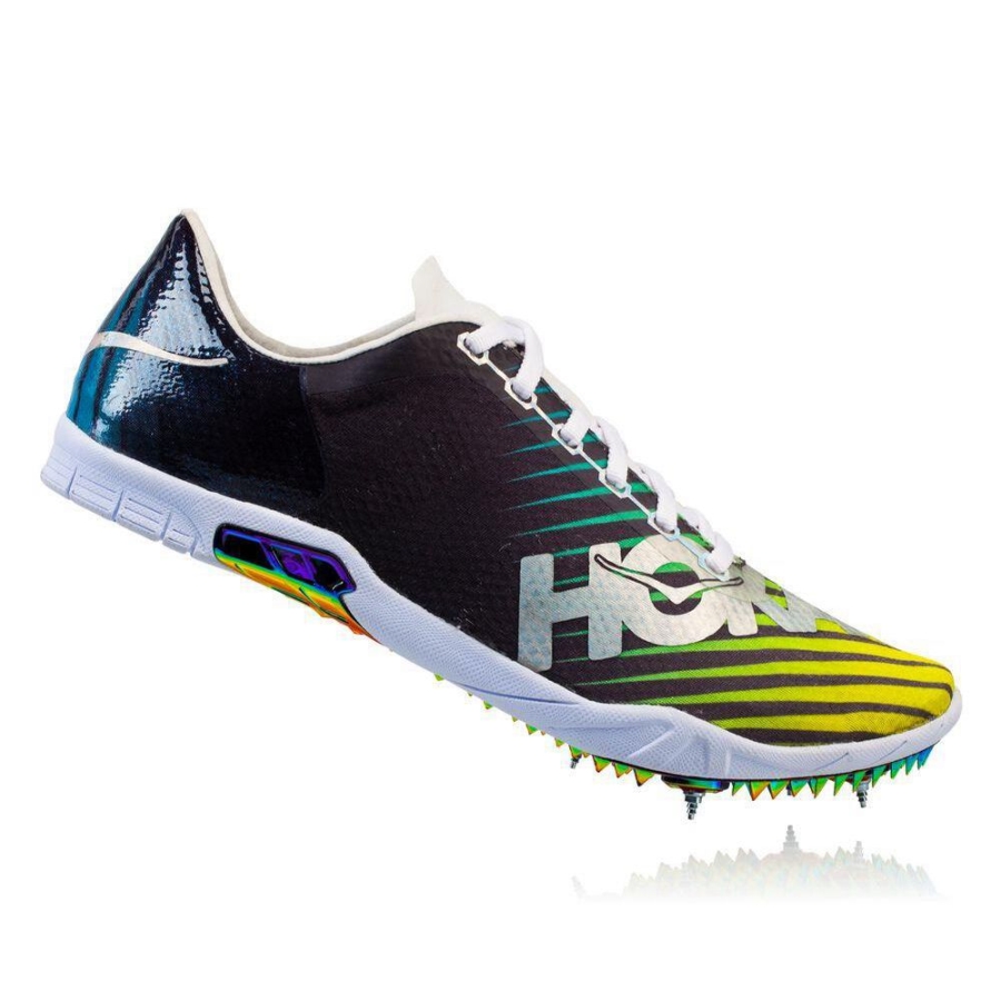 Men's Hoka Speed EVO R Spikes Shoes Multicolor | US08JLIHD