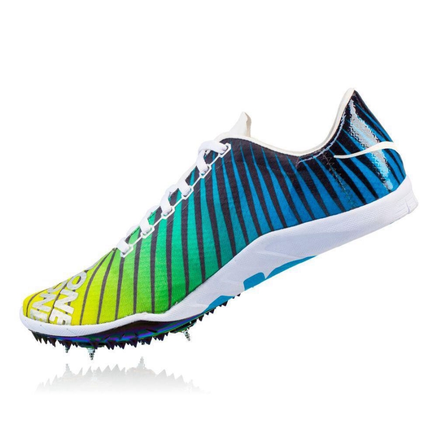 Men's Hoka Speed EVO R Spikes Shoes Multicolor | US08JLIHD