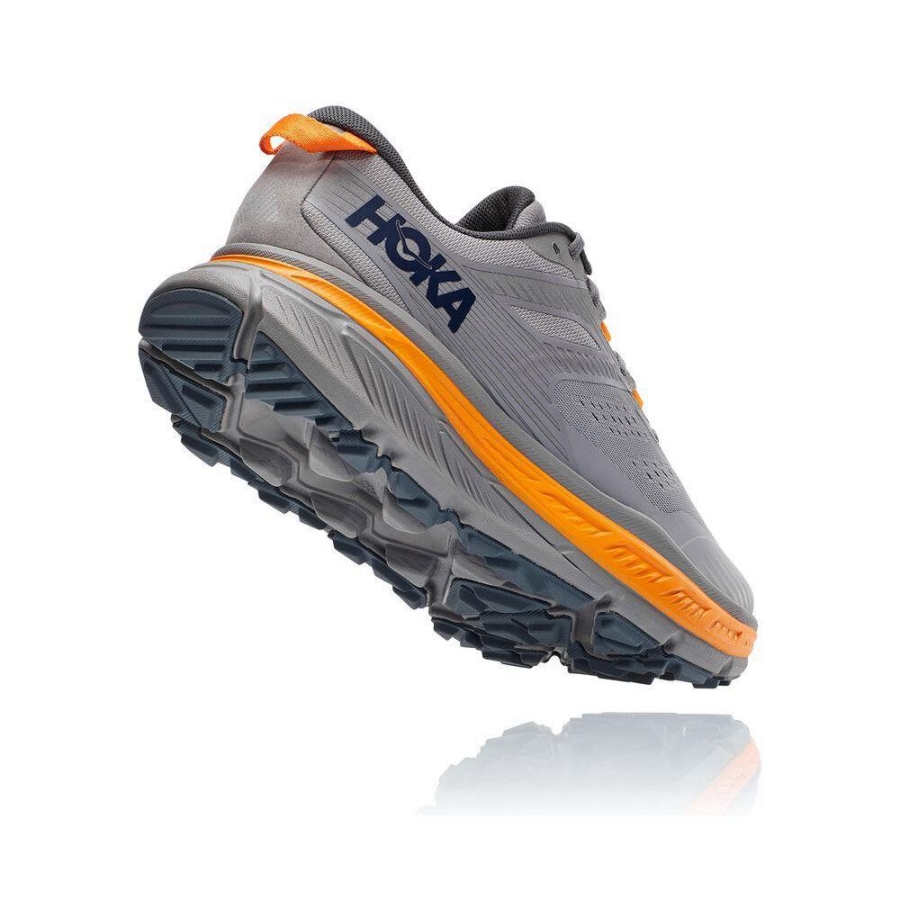 Men's Hoka Stinson ATR 6 Hiking Shoes Grey | US54UXVRC