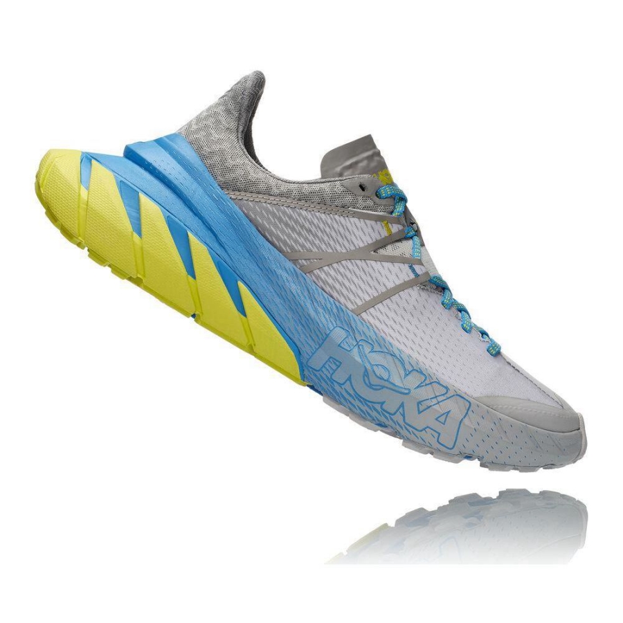 Men's Hoka TenNine Running Shoes Grey | US70VRBPY