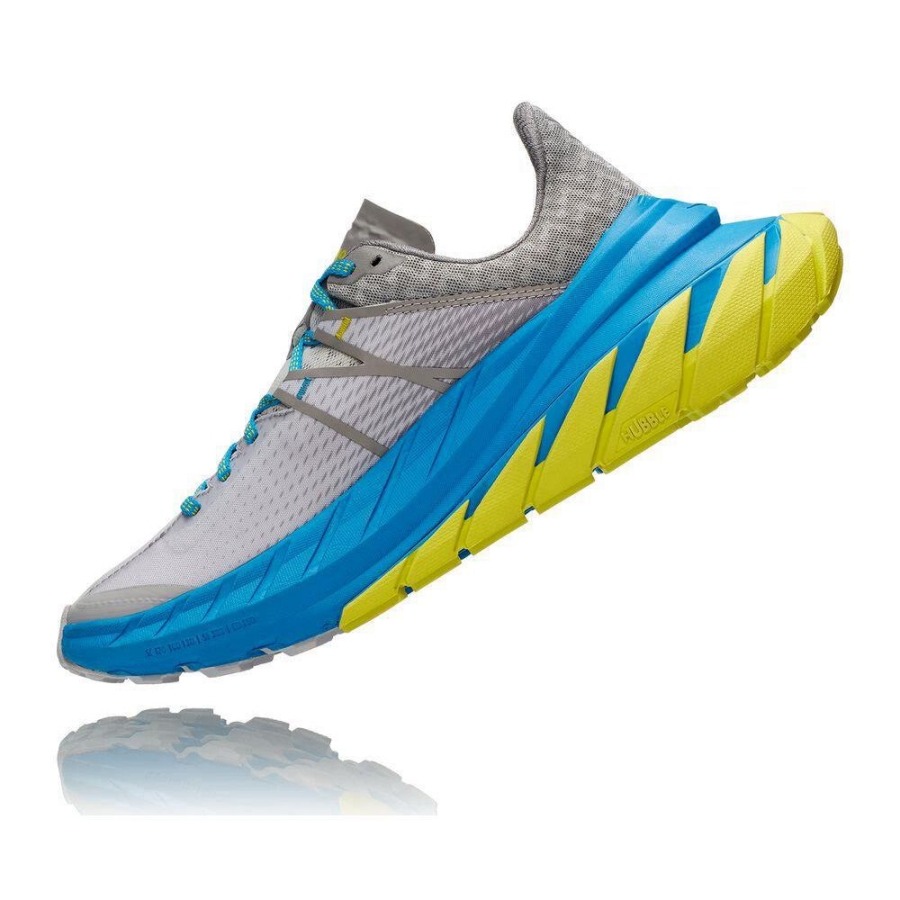 Men's Hoka TenNine Running Shoes Grey | US70VRBPY