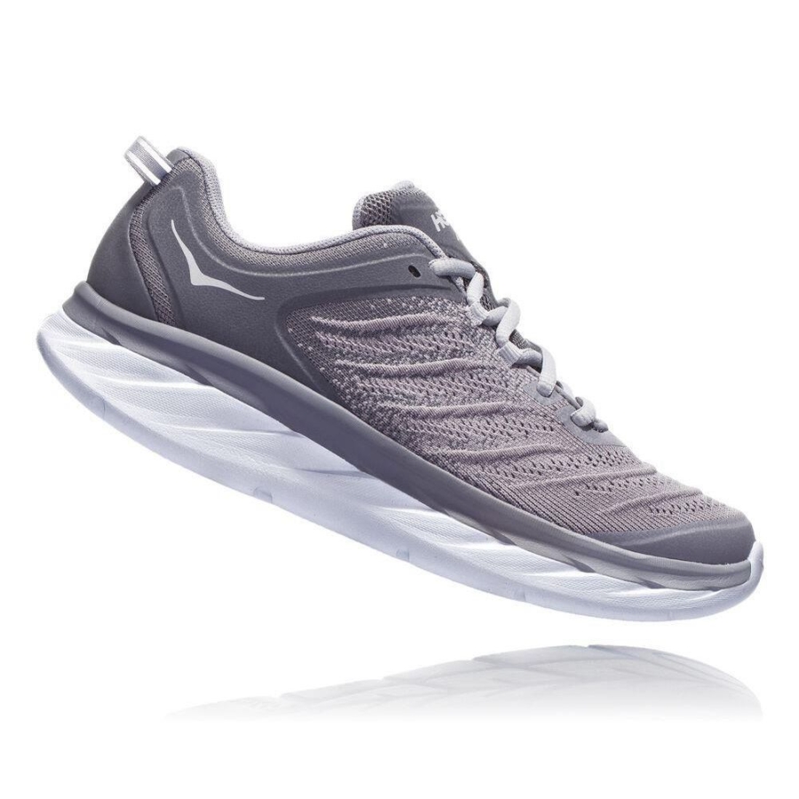 Women's Hoka Akasa Road Running Shoes Grey | US67EJAZY