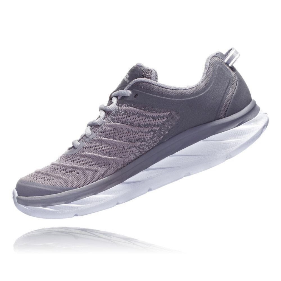 Women's Hoka Akasa Road Running Shoes Grey | US67EJAZY