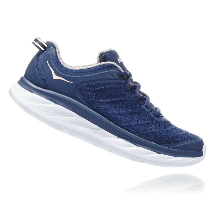 Women's Hoka Akasa Road Running Shoes Navy | US08JIMYP