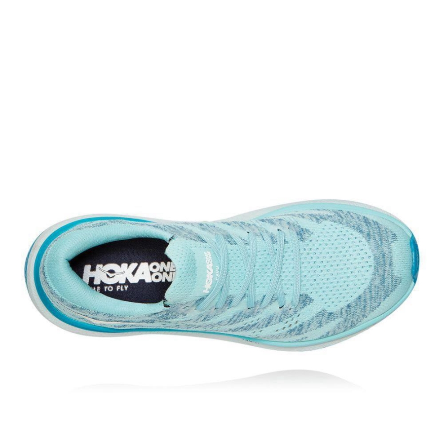 Women's Hoka Cavu 3 Road Running Shoes Blue | US17XYVZT