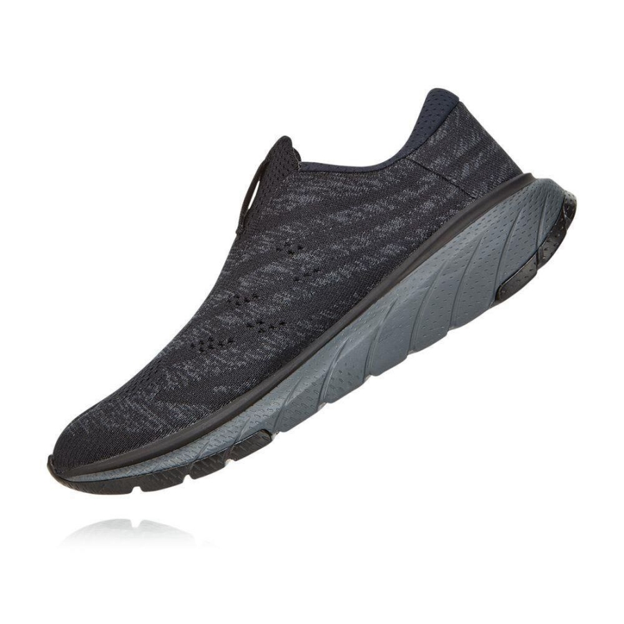 Women's Hoka Cavu 3 Road Running Shoes Black / Dark Grey | US70VDSXC