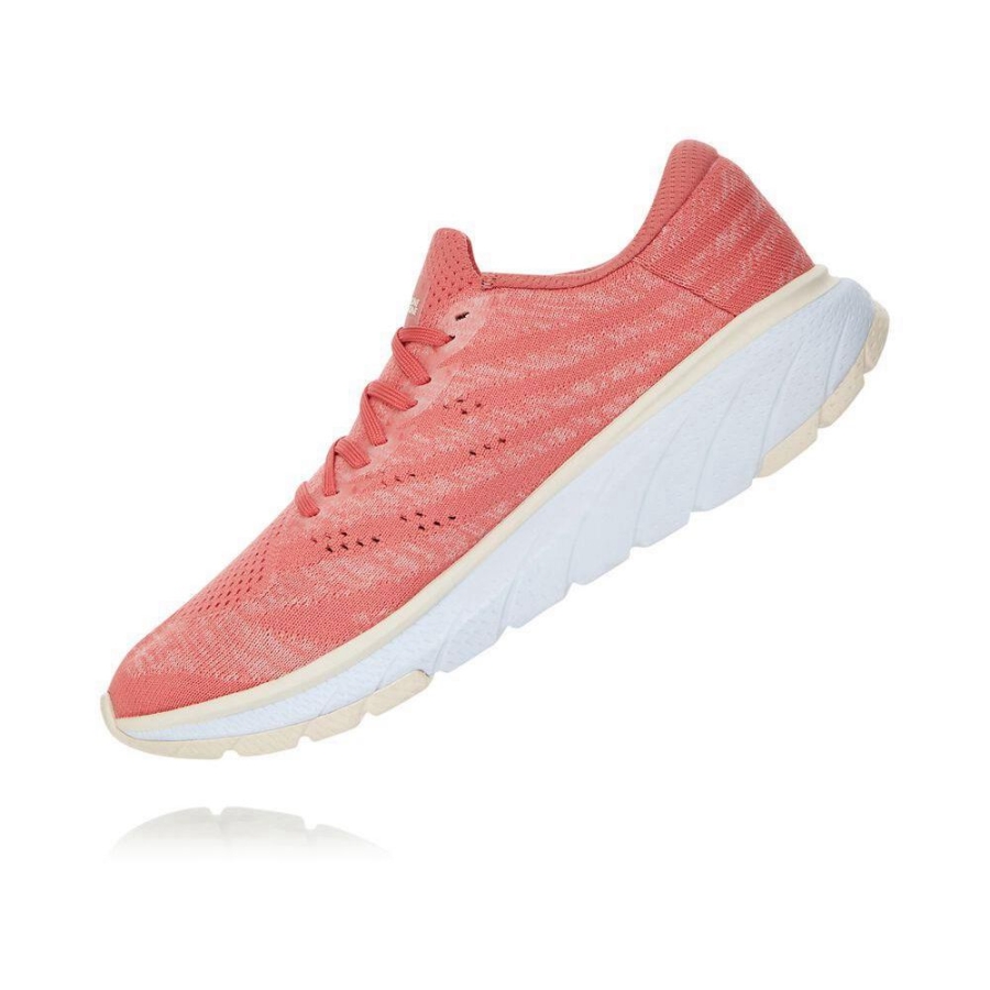 Women's Hoka Cavu 3 Road Running Shoes Pink | US40DLYHV