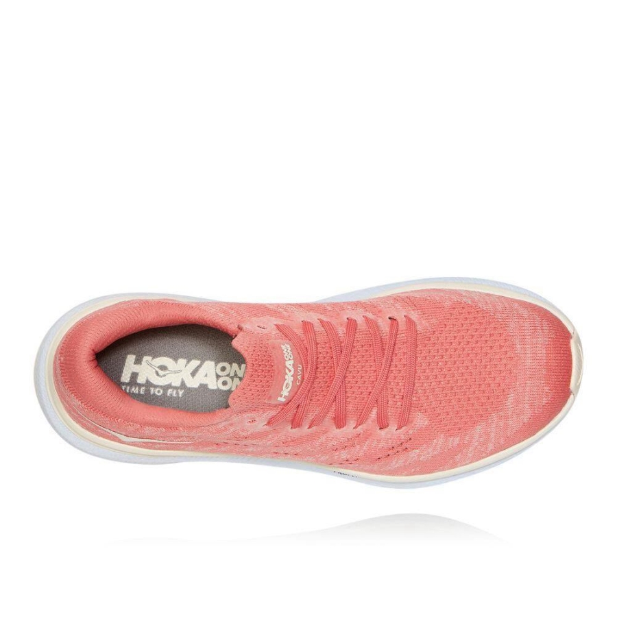 Women's Hoka Cavu 3 Road Running Shoes Pink | US40DLYHV