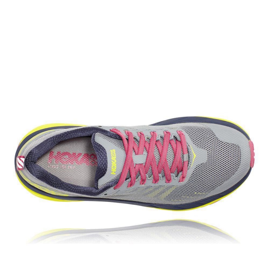 Women's Hoka Challenger ATR 5 Sneakers Grey / Yellow | US79ATSBY