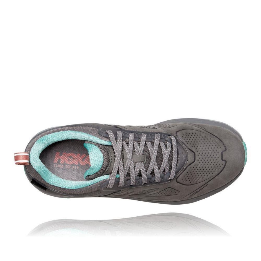 Women's Hoka Challenger Low GORE-TEX Running Shoes Grey | US12RWCQY