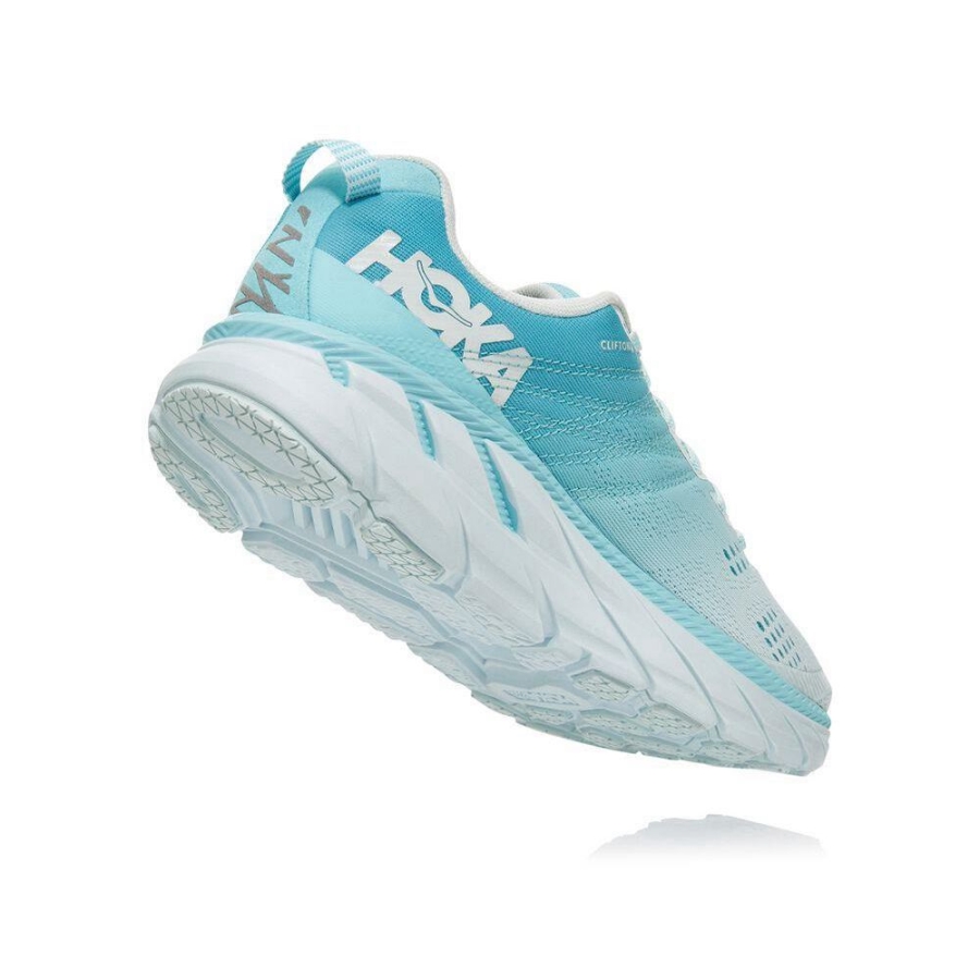 Women's Hoka Clifton 6 Road Running Shoes Blue | US37CGVXL