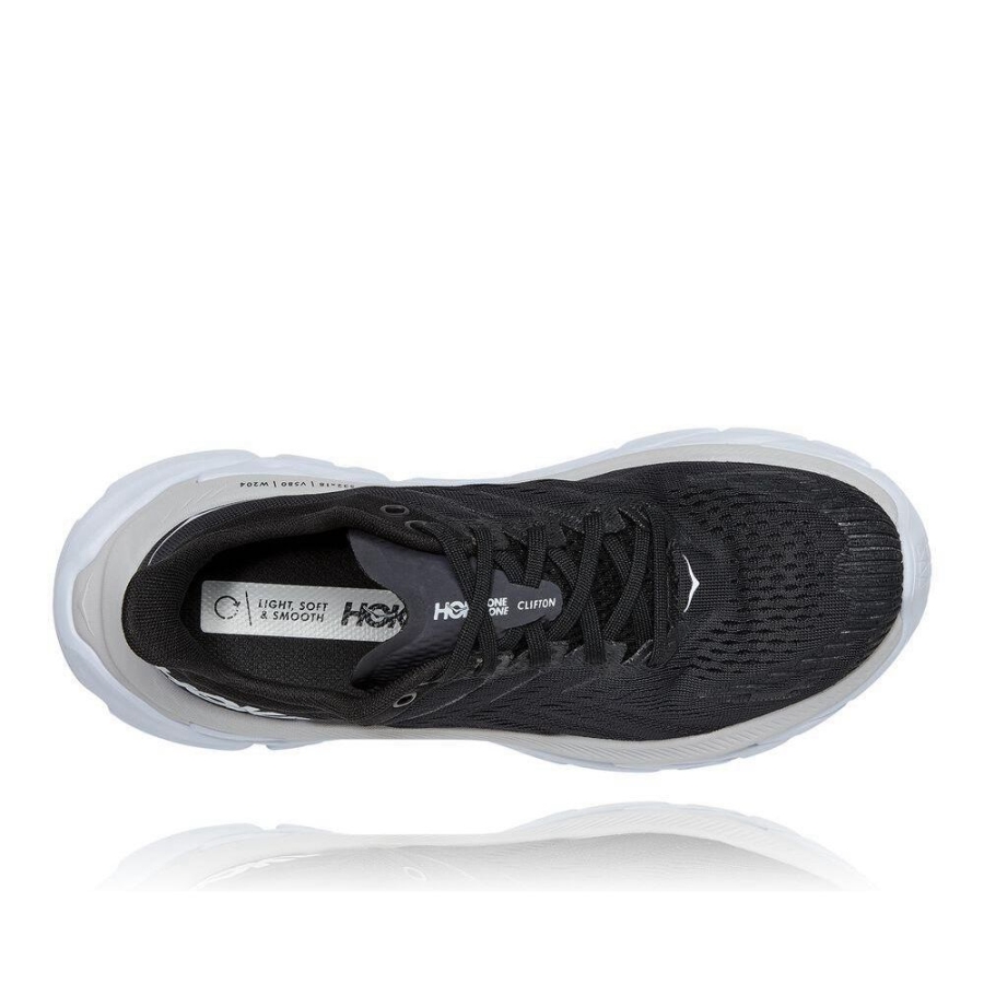 Women's Hoka Clifton Edge Road Running Shoes Black | US56DJKGV