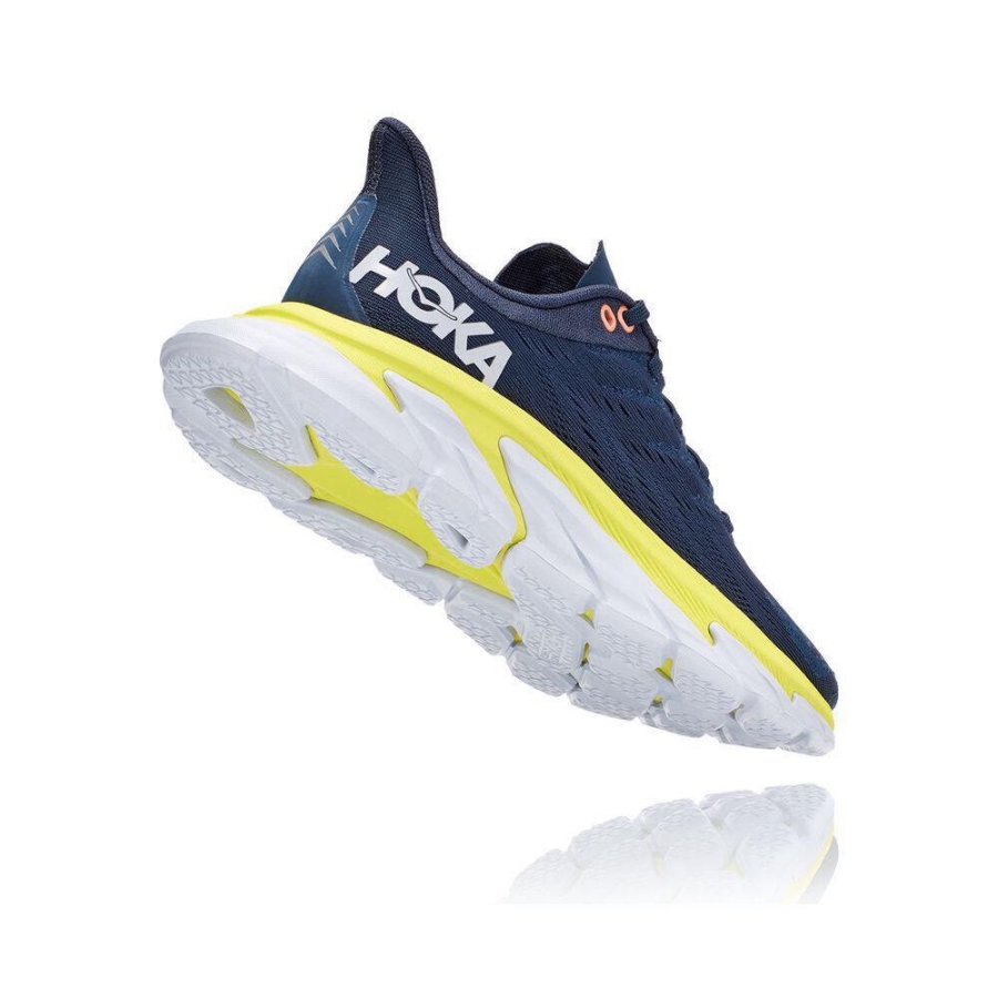 Women's Hoka Clifton Edge Road Running Shoes Navy | US56MYNLW