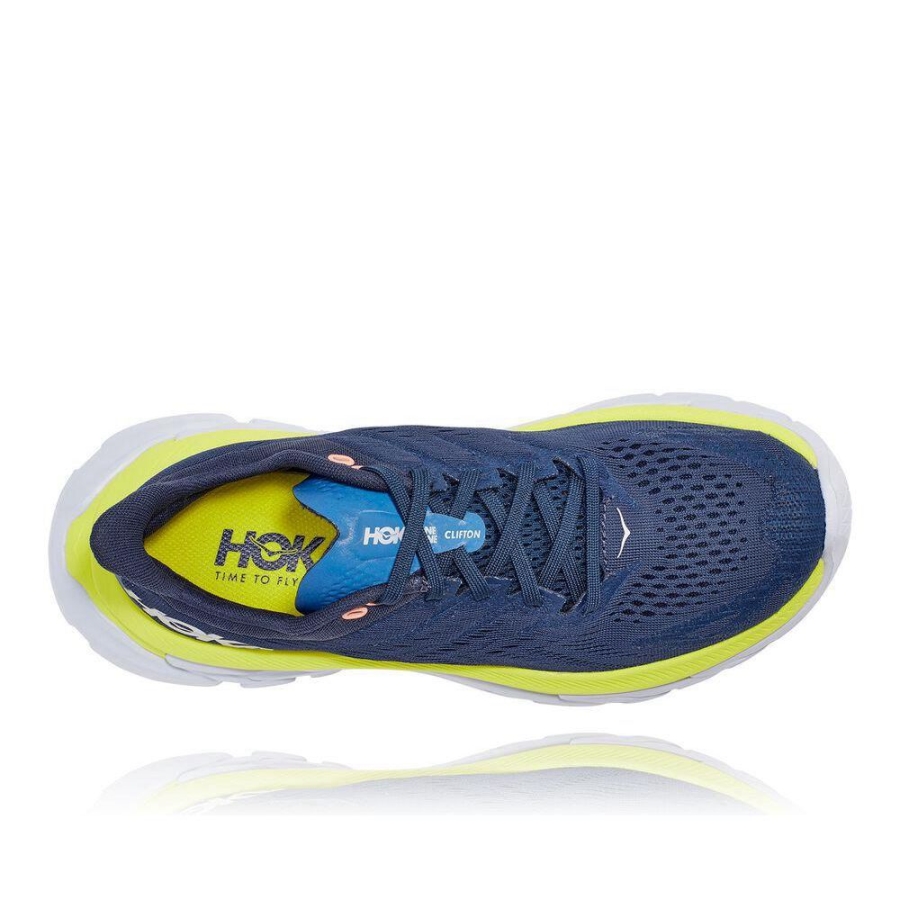 Women's Hoka Clifton Edge Road Running Shoes Navy | US56MYNLW