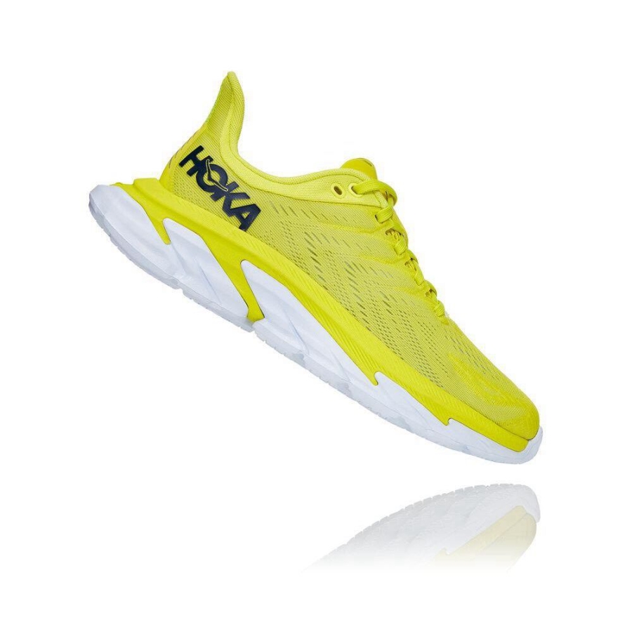 Women's Hoka Clifton Edge Road Running Shoes Yellow | US80YMHXL