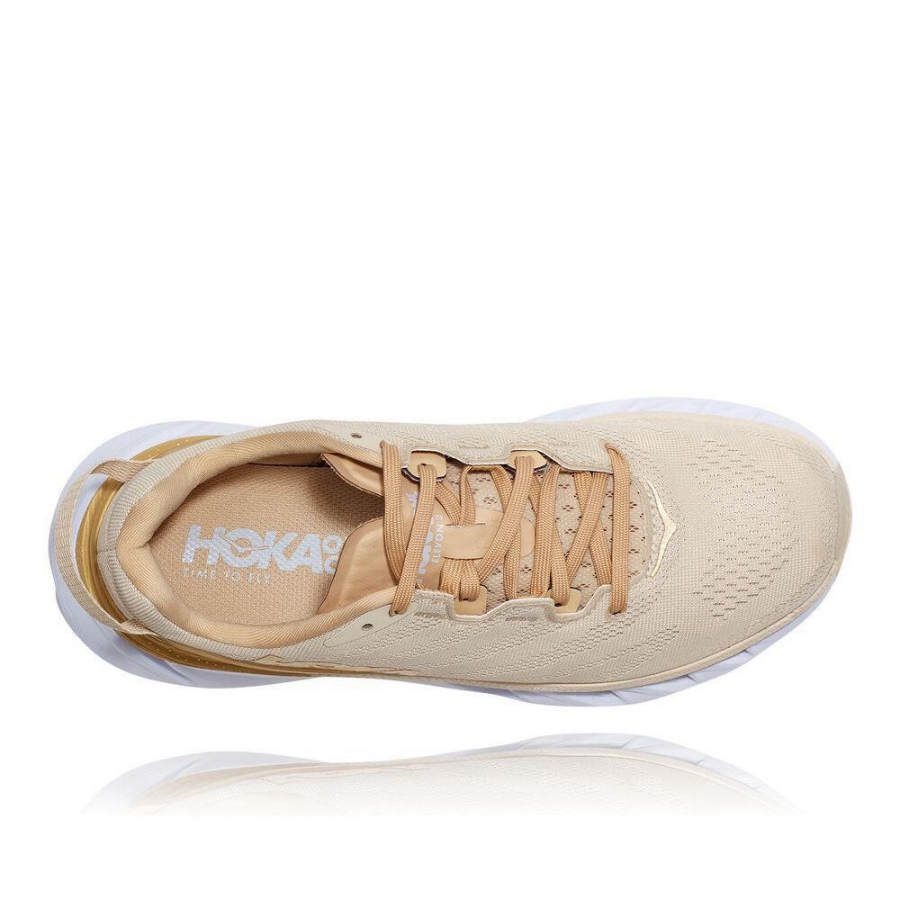 Women's Hoka Elevon 2 Road Running Shoes Beige | US47SUJDV