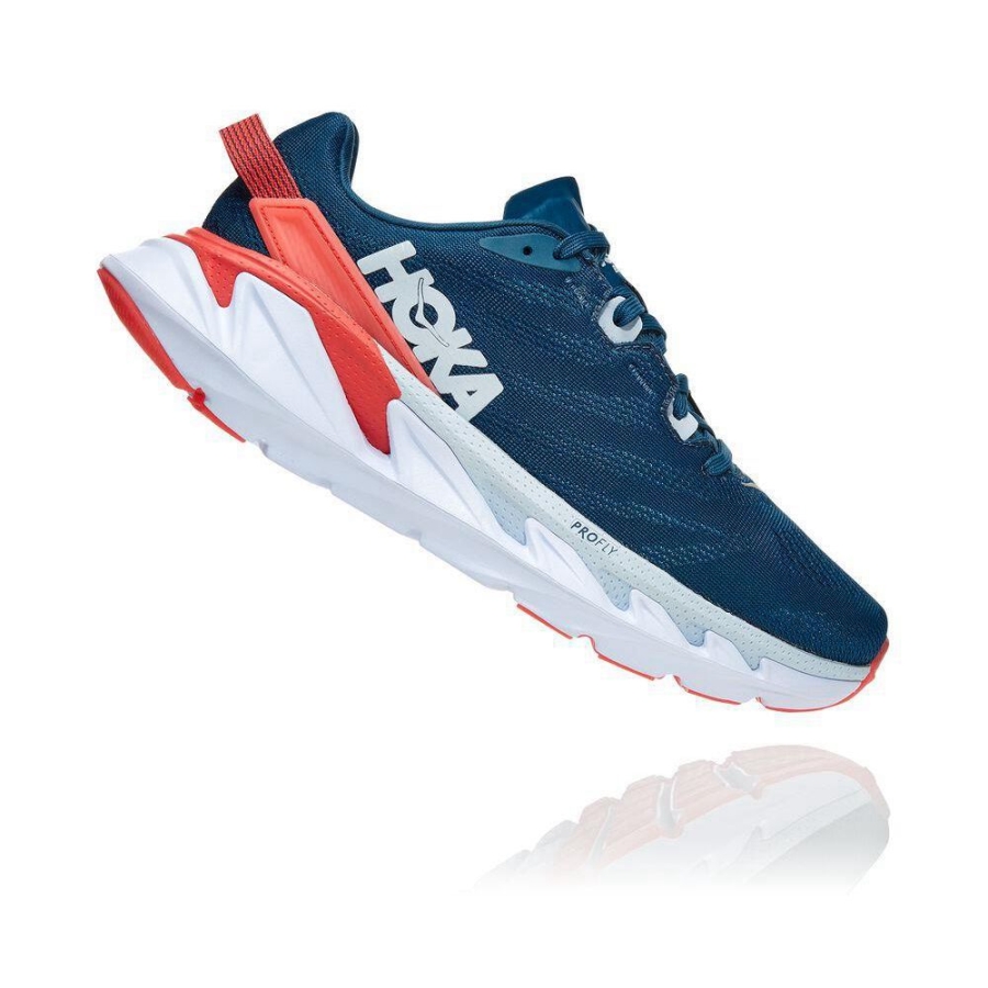 Women's Hoka Elevon 2 Road Running Shoes Navy | US53YRKDO