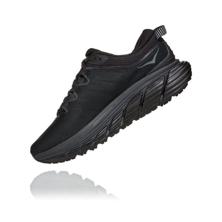 Women's Hoka Gaviota 3 Running Shoes Black | US41LSGVR