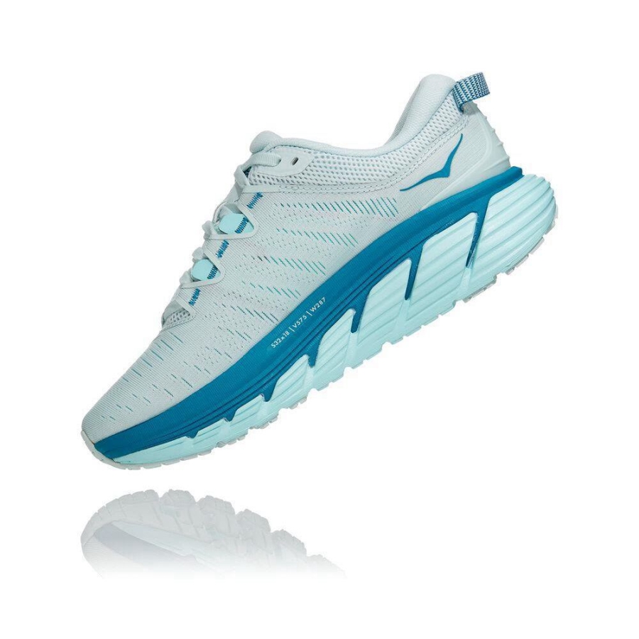 Women's Hoka Gaviota 3 Walking Shoes White | US02AOVXN