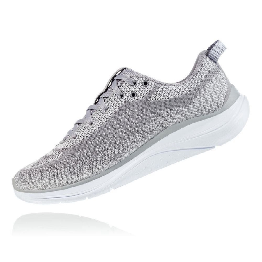 Women's Hoka Hupana Flow Road Running Shoes Grey | US57XQSTB