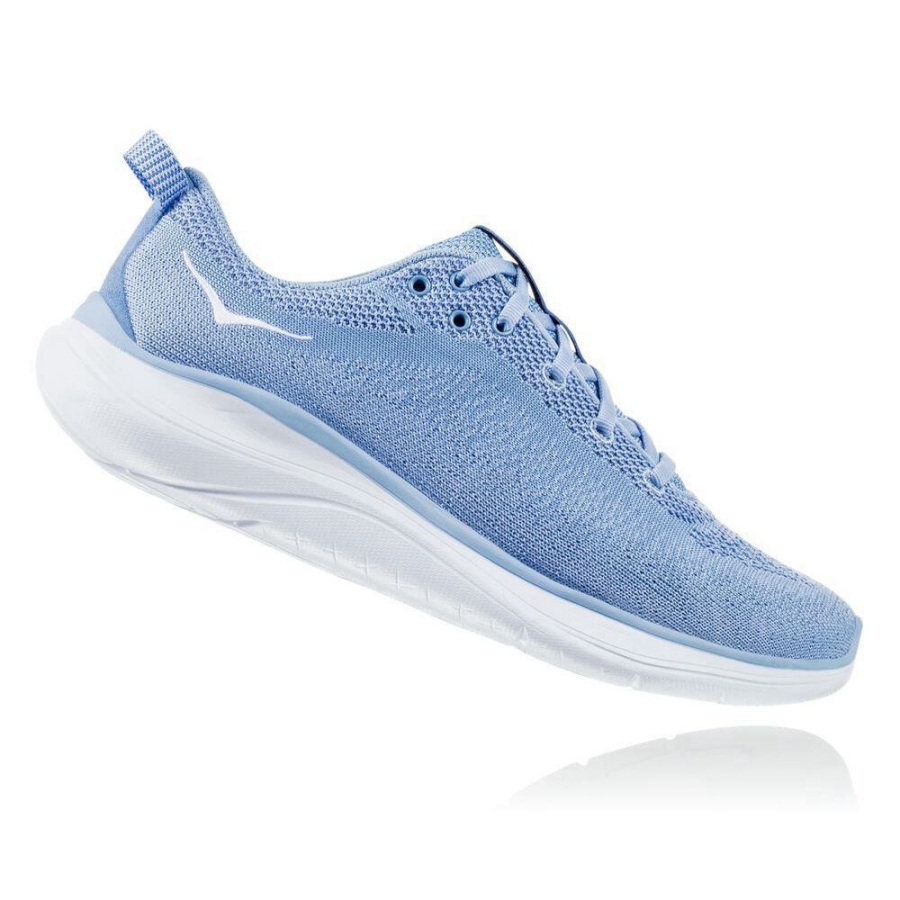 Women's Hoka Hupana Flow Running Shoes Light Blue | US93PFSIU