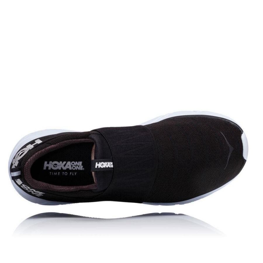 Women's Hoka Hupana Slip Road Running Shoes Black | US74KZSPF