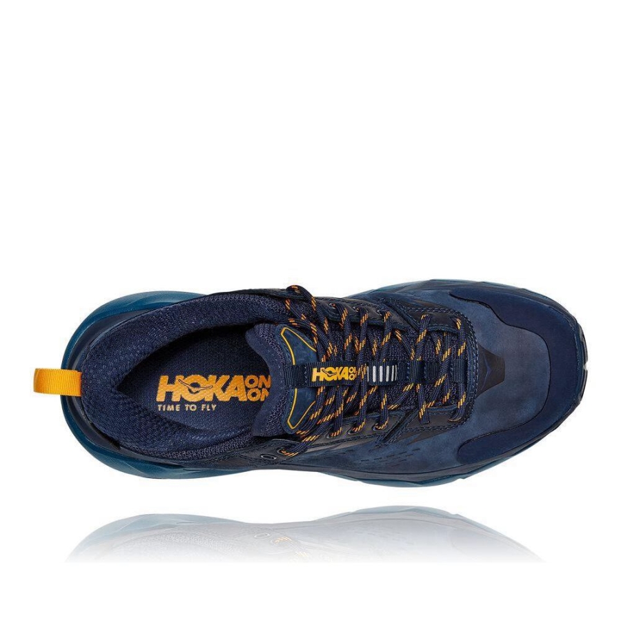 Women's Hoka Kaha Low GTX Sneakers Blue | US41PQKFE