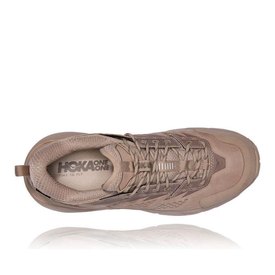 Women's Hoka Kaha Low GTX Sneakers Brown | US81KPLQC