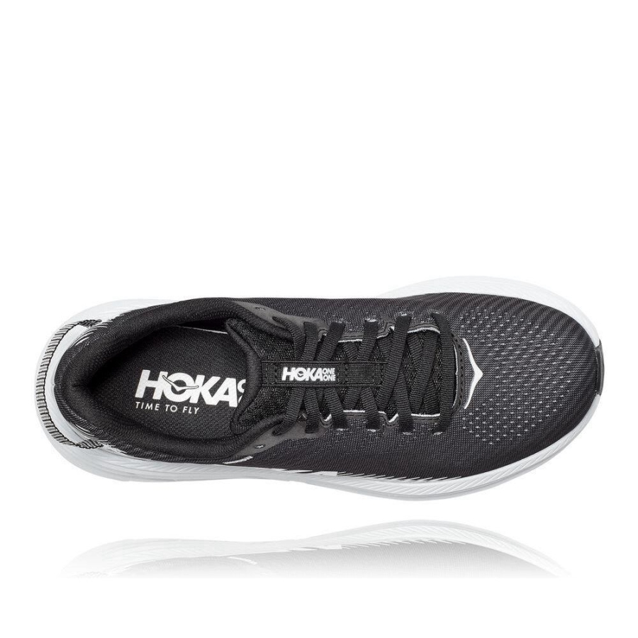 Women's Hoka Rincon 2 Walking Shoes Black | US07JFIQD