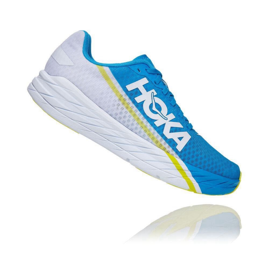 Women's Hoka Rocket X Road Running Shoes Blue | US71EAOXT