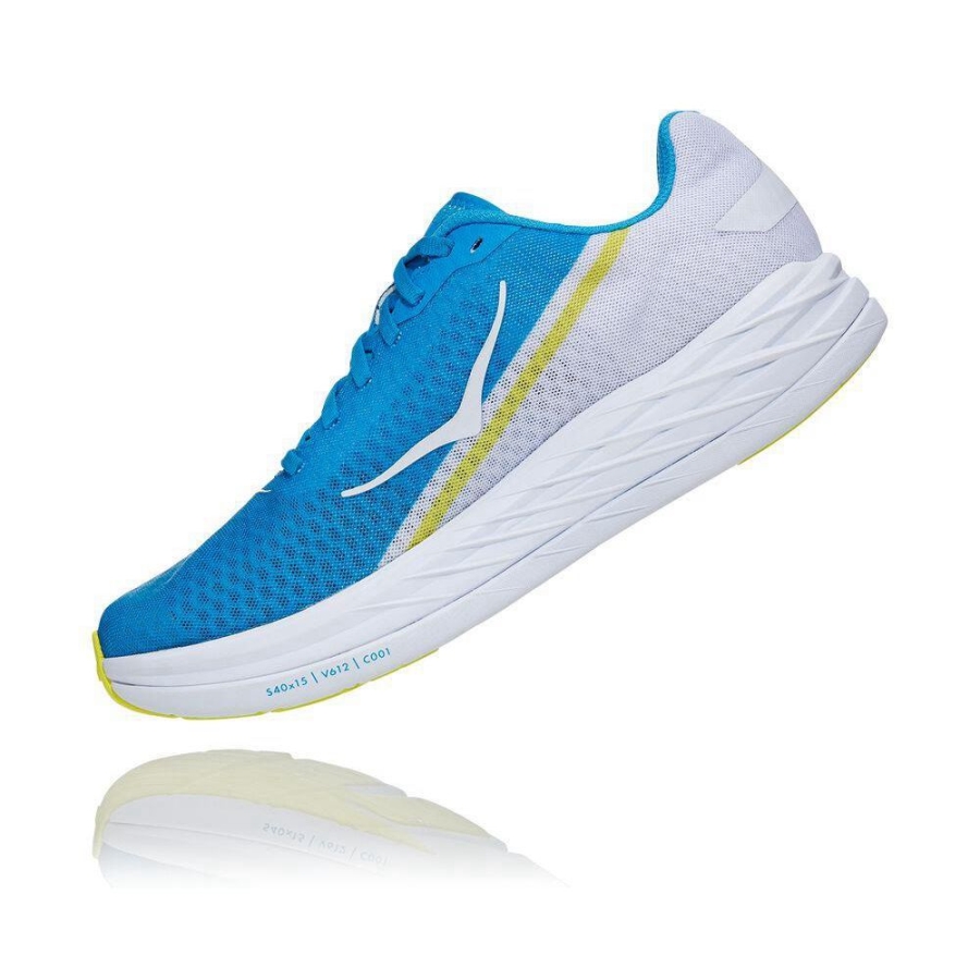 Women's Hoka Rocket X Road Running Shoes Blue | US71EAOXT