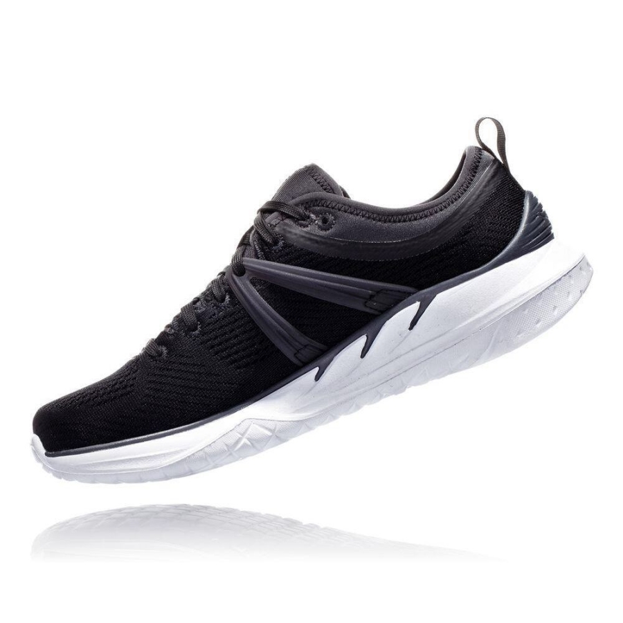 Women's Hoka Tivra Road Running Shoes Black | US15XMHJN